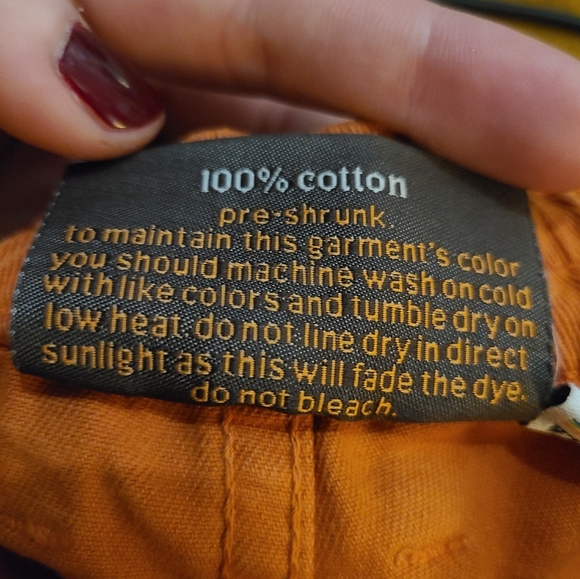 Big Bud Press western pant in terrcotta - Picture 6 of 6